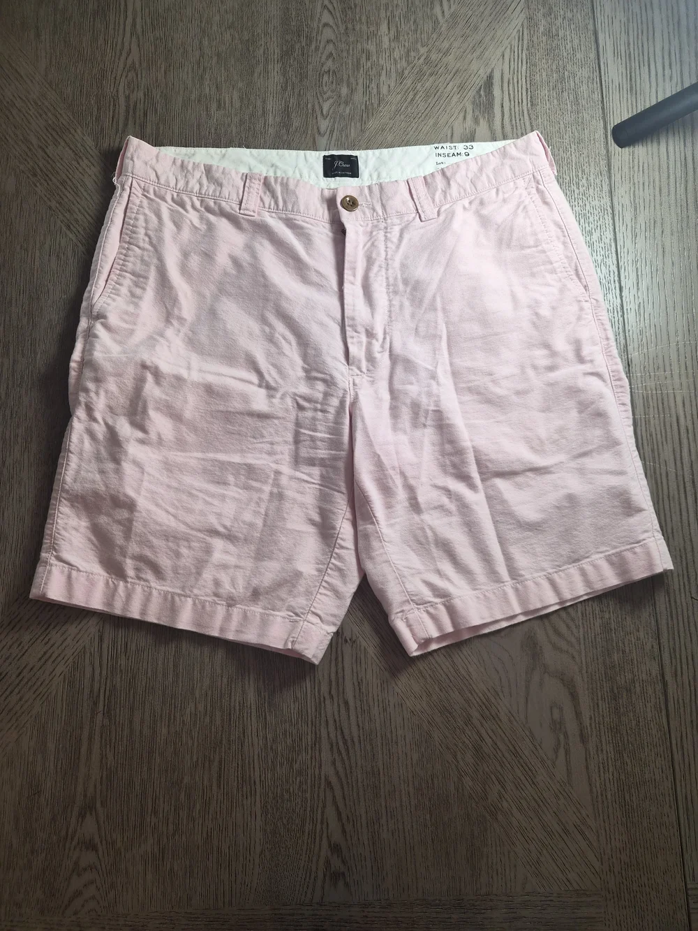 J. Crew Light Pink Men’s Hybrid Chino Shorts